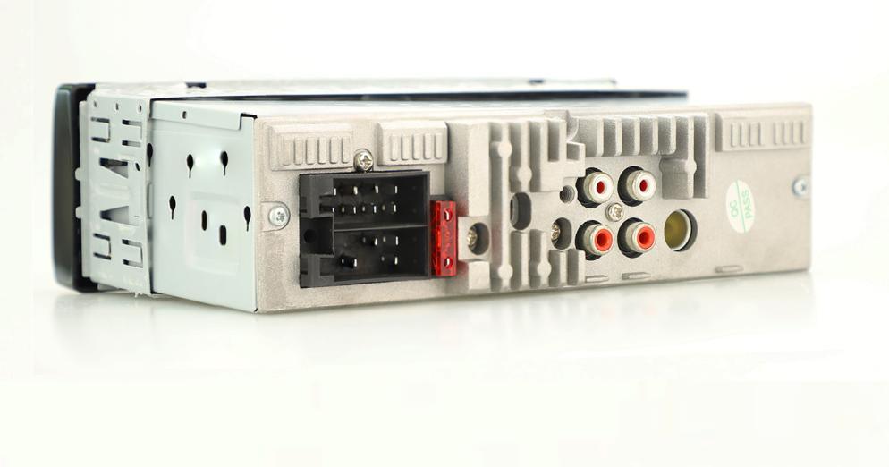 Fester Panel-Player, Autoradio, Auto-Video, Auto-Audio, mehrfarbig, ein DIN-FM-Auto-MP3-Player mit Dual-USB
