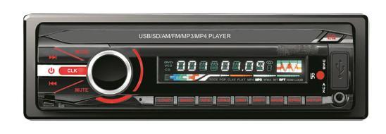 MP3 auf Auto-MP3-Player für Autoradio, Auto-Video-Player, abnehmbares Panel, Auto-MP3-Player mit Bluetooth