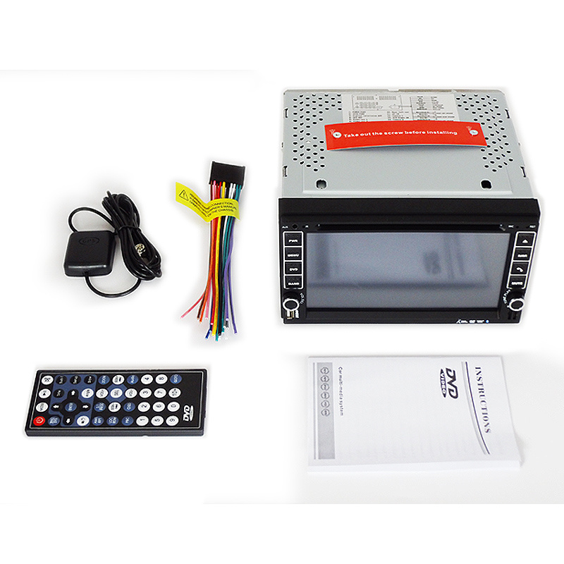 6,2-Zoll-Doppel-DIN-Auto-DVD-Player mit GPS-Navigation