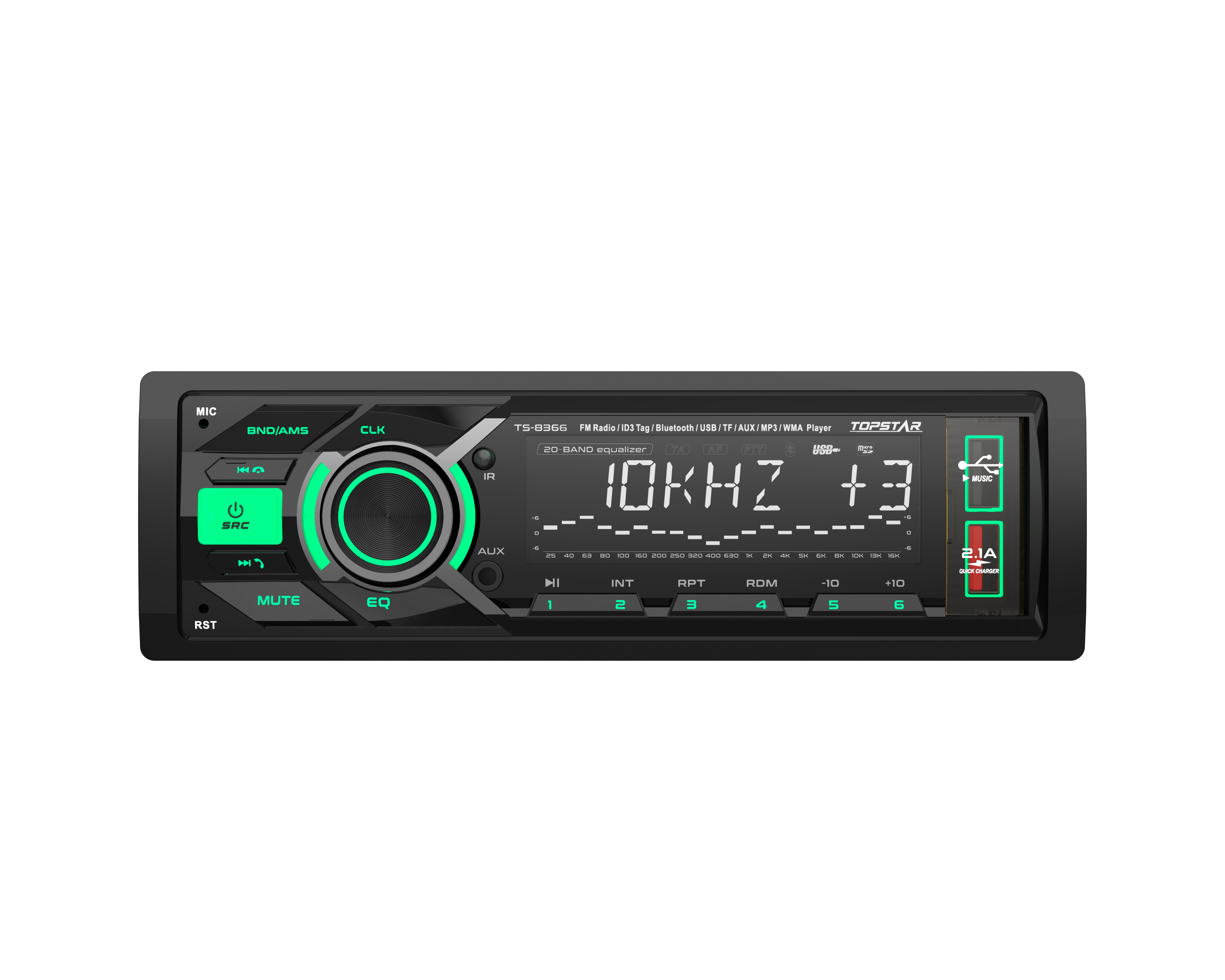 Car Sounds MP3-Player mit privatem Mold-Design-Autoradio