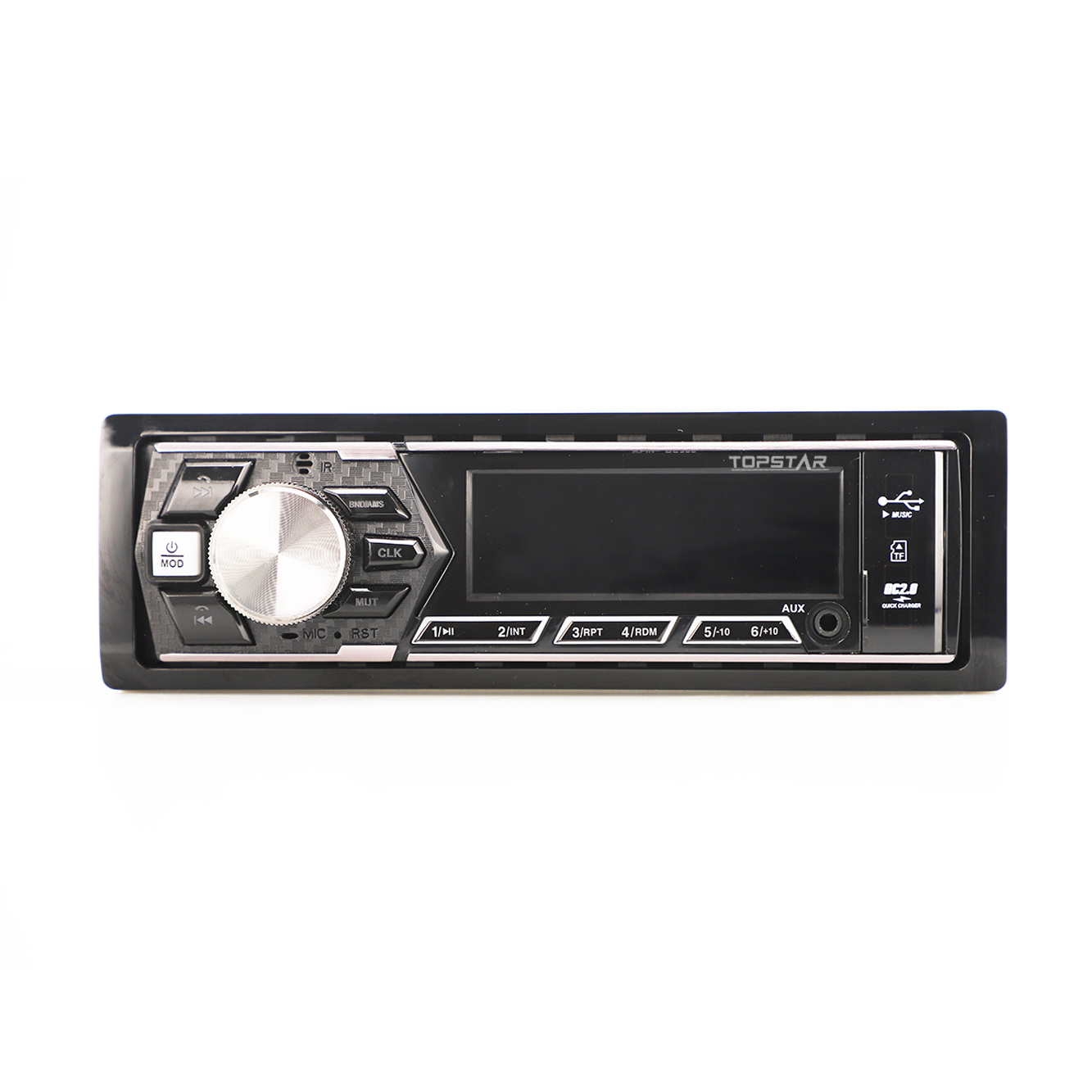 Auto-MP3-Audio, Auto-Audio, Auto-Stereo-Autoradio, ein DIN-Auto-Stereo-Radio, Auto-MP3-Player mit Bluetooth