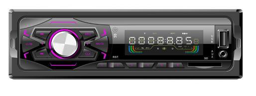 Ein DIN-Auto-MP3-Player mit festem Panel und 4-Kanal-Hochleistung