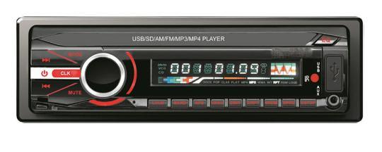 MP3 auf Auto-MP3-Player für Autoradio, Auto-Video-Player, abnehmbares Panel, Auto-MP3-Player mit Bluetooth
