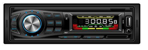 FM-Transmitter, Audio, ein DIN-Auto-MP3-Player mit festem Panel und ID3-Tag
