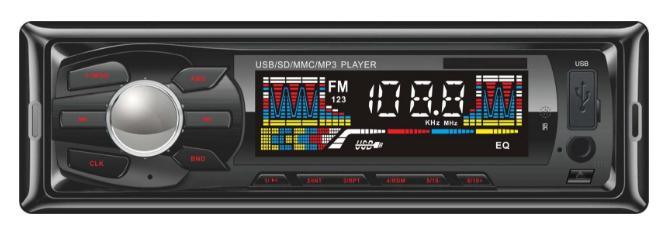 Abnehmbarer Panel-Car-Audio-Auto-MP3-Player