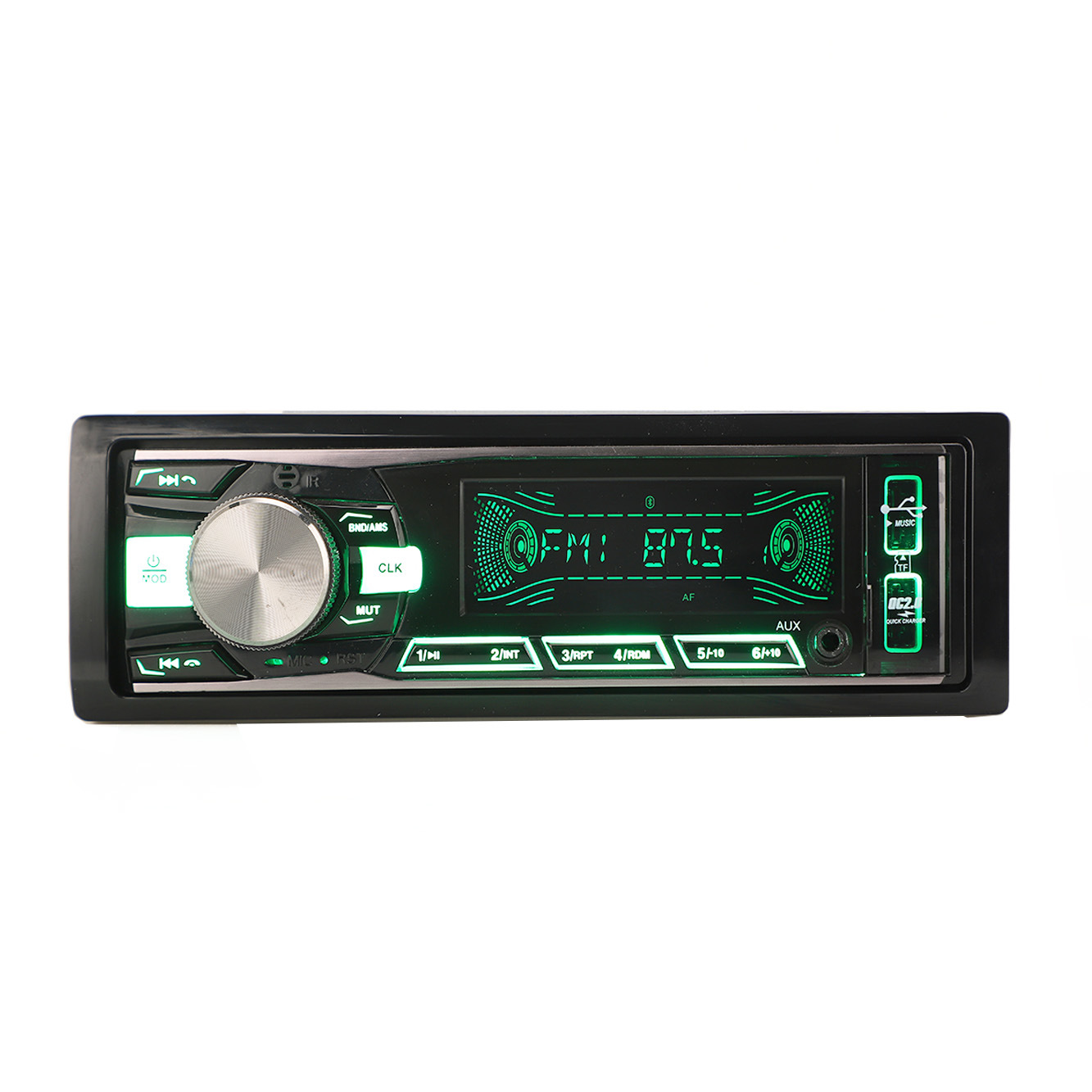 Auto-Audio-MP3-Player mit festem Panel, Audio-Autoradio, Auto-Audio-Einzel-DIN-Auto-Player