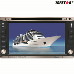 MP3 für Auto, Auto-Video-Player, Touchscreen, DVD, 6,2 Zoll, Doppel-DIN, 2DIN, Auto-DVD-Player