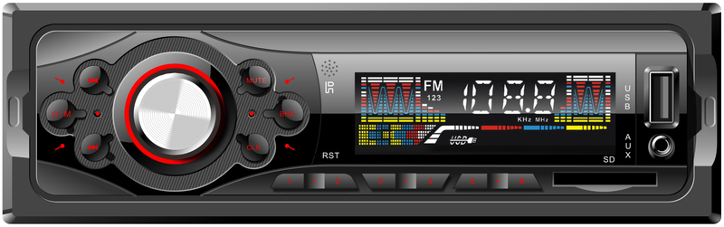 Auto-MP3-Player mit festem Panel, hochempfindlicher FM-Empfänger