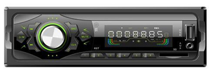 FM-Transmitter, Audio, ein DIN-Auto-MP3-Player mit festem Panel, ID3-Tag und Front-Aux-Eingang