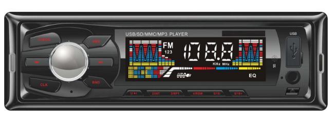 Abnehmbarer Panel-Car-Audio-Auto-MP3-Player