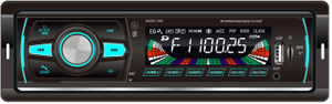 Auto-Stereo-Auto-Audio-Auto-MP3-Player mit festem Panel, Bluetooth und Aux