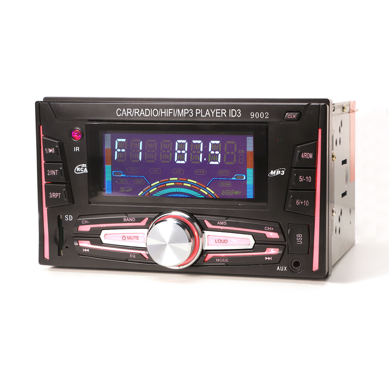 Autoradio Auto Audio Video Audio LCD-Display Doppel-DIN Auto MP3-Player Autoradio mit Bluetooth