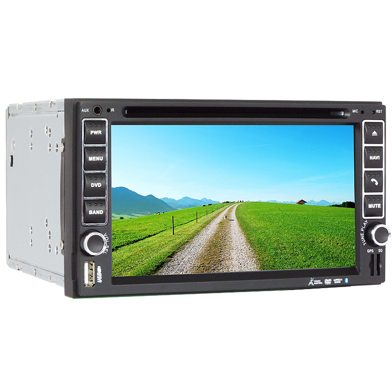 Doppel-DIN-Autoradio 6,5 Zoll Doppel-DIN 2DIN-Auto-DVD-Player mit Wince-System
