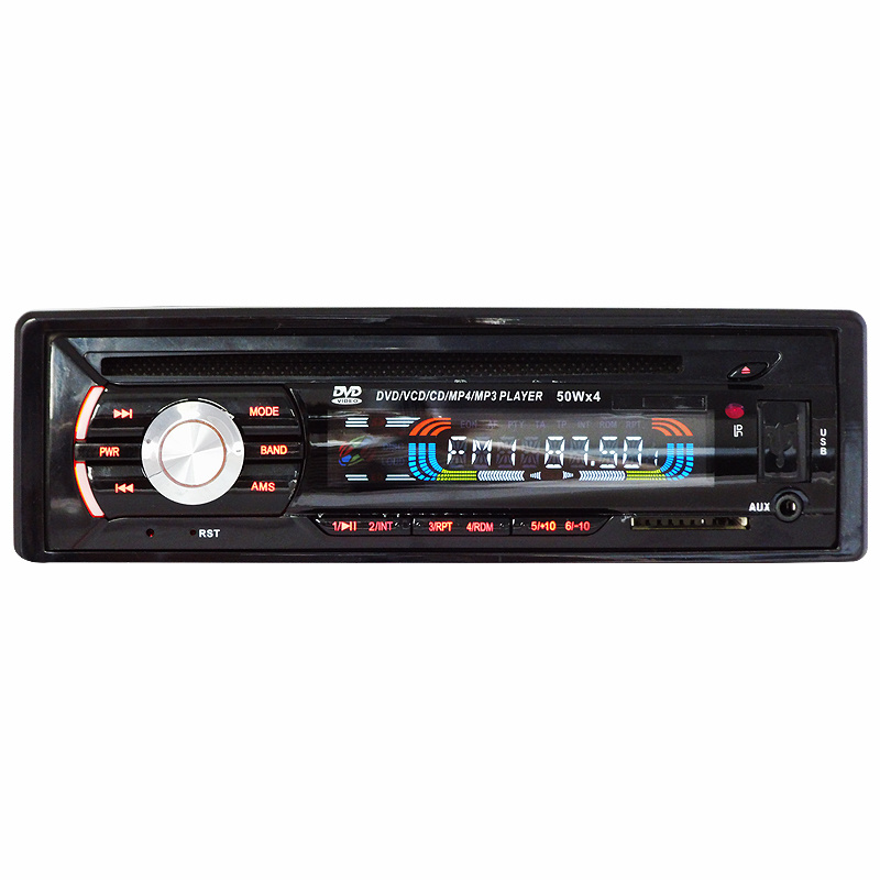 Auto-Video-Player MP3 für das Auto Ein DIN-Auto-DVD-Player mit festem Panel