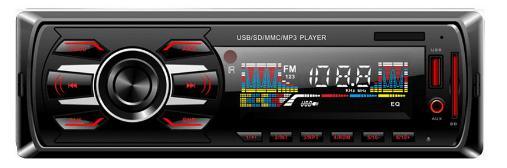 Auto-MP3-Player Ts-1406f mit festem Panel und hoher Leistung