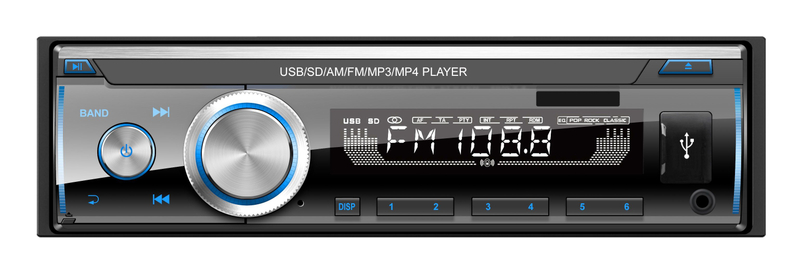 Car Audio Autozubehör Ein DIN-Auto-MP3-Player mit abnehmbarem Panel