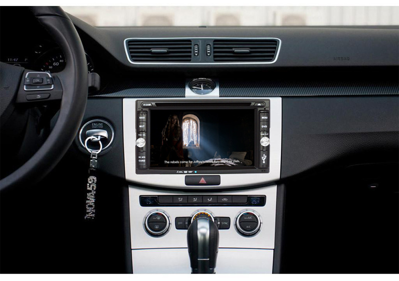 Autobildschirm, Autoradio, Touchscreen, DVD, 6,5 Zoll, 2 DIN, Auto-DVD-Player mit Wince-System