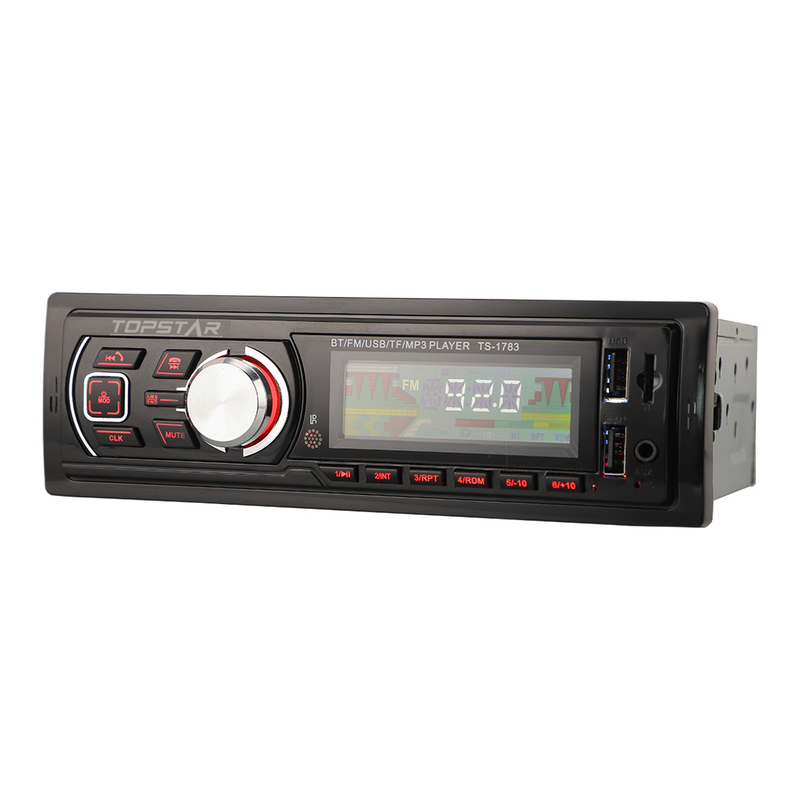 Auto-Audio-MP3-Player zum Autoradio, Auto-Video-Player, ein DIN-Auto-MP3-Player mit festem Panel und Bluetooth-Autoradio