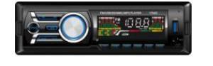 Auto-Stereo-MP3-Player, Auto-Video-Player, abnehmbares Panel, Auto-MP3-Player