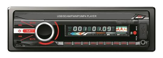 MP3 auf Auto-MP3-Player für Autoradio, Auto-Video-Player, abnehmbares Panel, Auto-MP3-Player mit Bluetooth