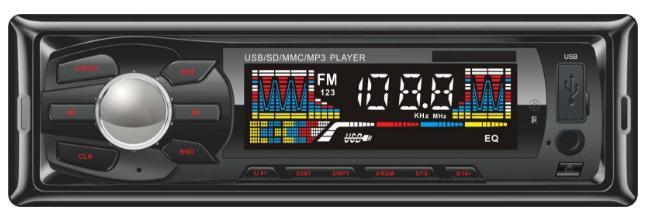 Abnehmbarer Panel-Car-Audio-Auto-MP3-Player