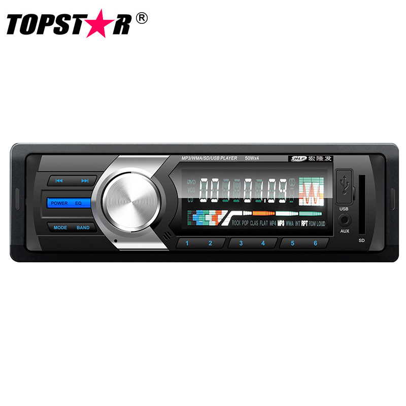 Autoradio-Festplatten-Ein-DIN-Auto-MP3-Player mit Vorverstärkerausgang