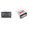 Doppel-DIN-Autoradio 6,5 Zoll Doppel-DIN 2DIN-Auto-DVD-Player mit Wince-System