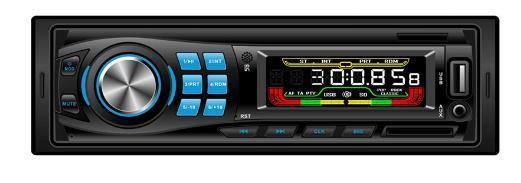 Auto-MP3-Player Ts-8013f mit festem Panel und hoher Leistung