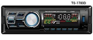 Car-Audio-Sets Ein DIN-Auto-Player, abnehmbarer MP3-Player mit LCD-Bildschirm