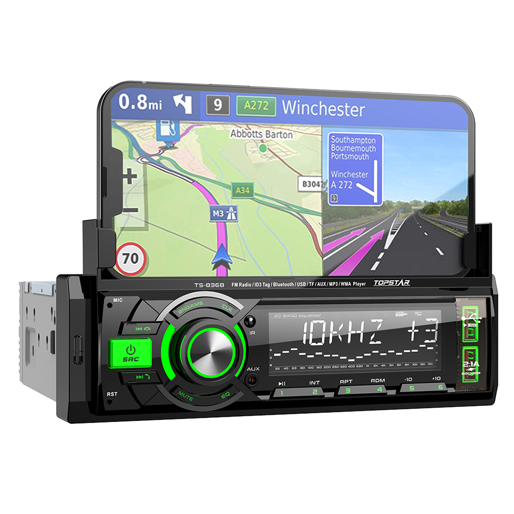 Ein Din Car Audio MP3-Player mit Bluetooth